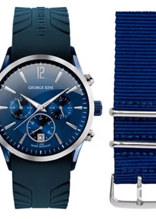 Fashion наручные  мужские часы George Kini GK.41.7.1SBU.4S.9.4.0. Коллекция Gents Collection