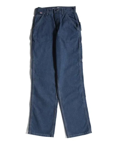 Фирменные джинсы-комбинезон Carhartt, цвет Denim
