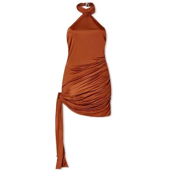 Платье GAUGE81 Riga Halter Slinky Mini Dress
