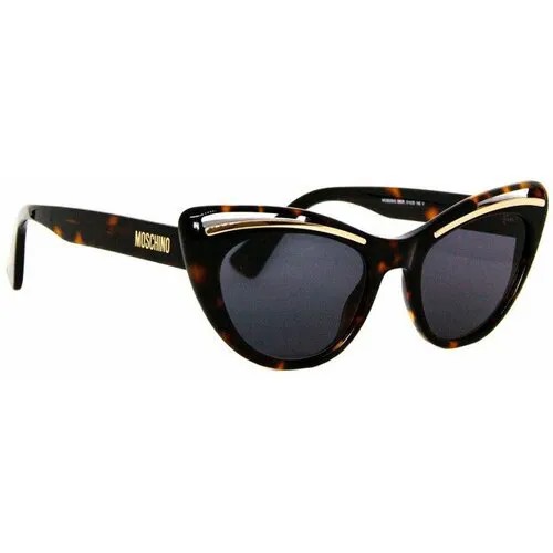 Солнцезащитные очки LOVE MOSCHINO, коричневый