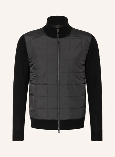 Кардиган BELSTAFF KELBROOK im Materialmix, черный