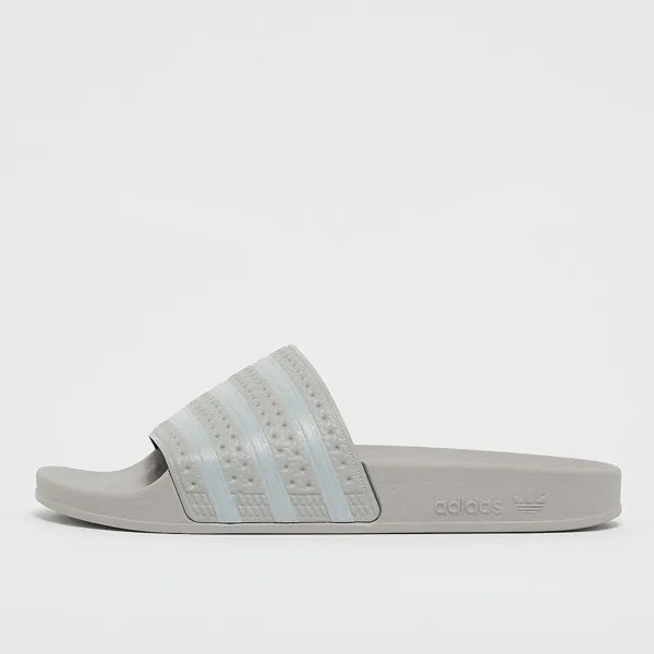 Шлепанцы adilette Badelatschen adidas Originals, цвет grau