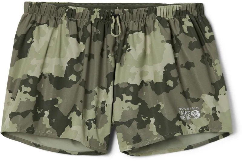 Шорты Shade Lite 3 дюйма — женские Mountain Hardwear, зеленый