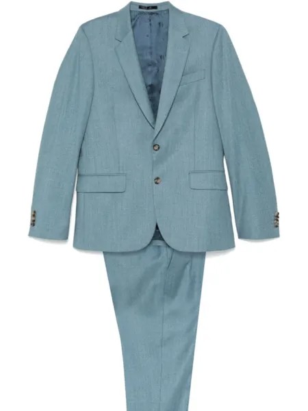 Paul Smith костюм с эффектом меланжа, синий