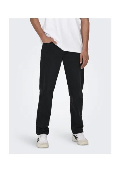 Джинсы ONLY & SONS, цвет Black Denim