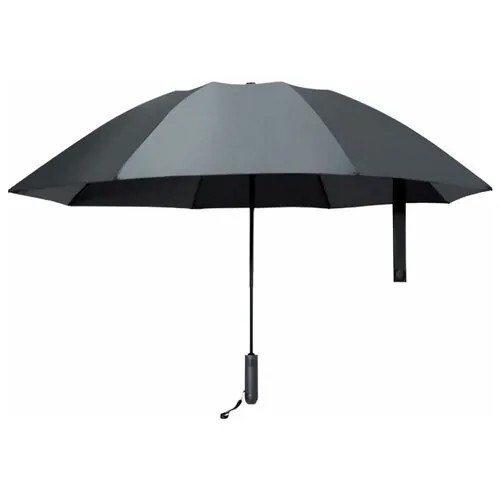 Полуавтоматический светоотражающий зонт с фонариком U'Revo Folding Lighting Led 206059 Черный 3176762