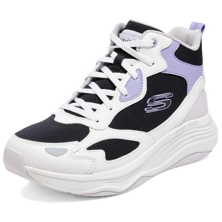 Кроссовки Skechers Lifestyle Shoes Women's High-top White/Bright Concord/True Red/Black, красный