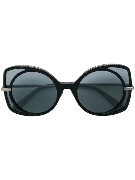 Bottega Veneta Eyewear солнцезащитные очки в стиле оверсайз