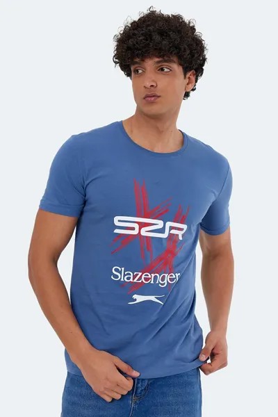 KASUR Мужская футболка Индиго SLAZENGER