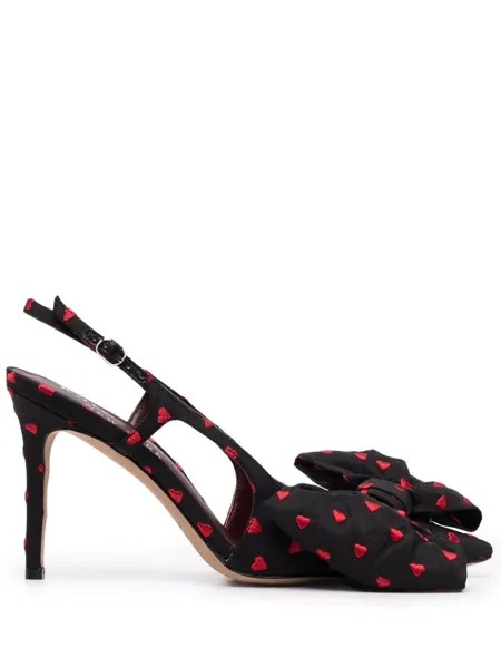 Kate Spade туфли с бантом и ремешком на пятке