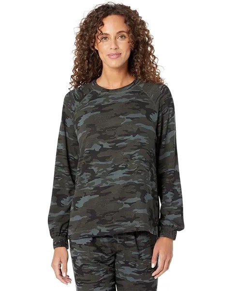 Пижамный комплект Sanctuary Long Sleeve Popover and Joggers PJ Set, цвет Camo