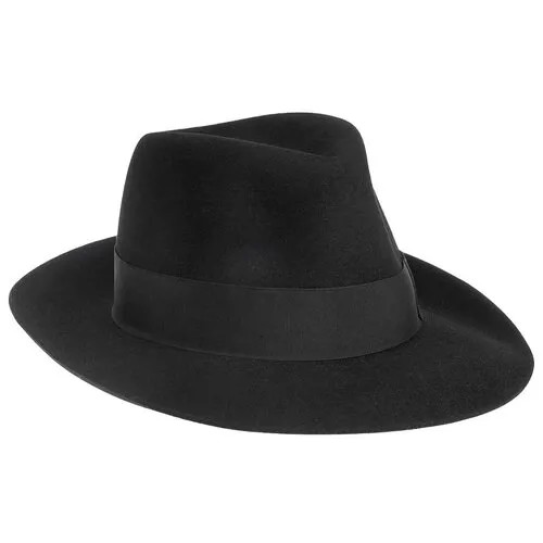 Шляпа федора BORSALINO 390298 ALESSANDRIA, размер 58