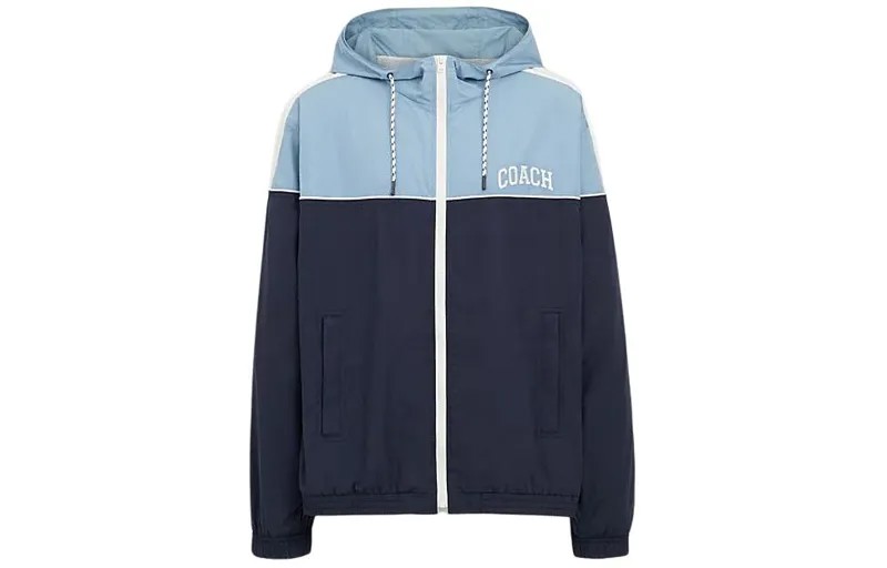 COACH Мужская куртка, цвет Blue Melange
