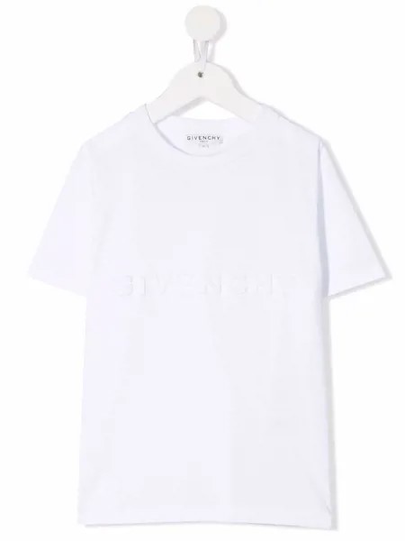 Givenchy Kids футболка с логотипом