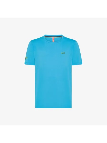 Толстовка regular fit Sun68, бирюзовый