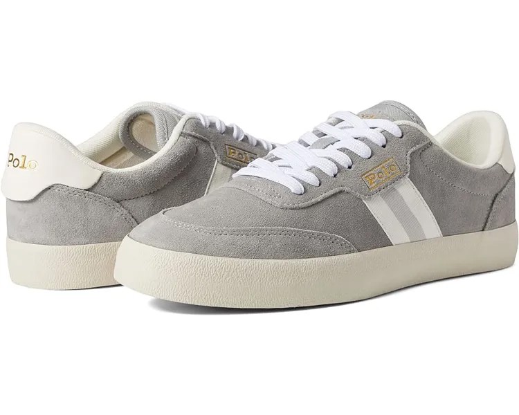 Кроссовки Polo Ralph Lauren Court Low-Top Sneaker, цвет Soft Grey