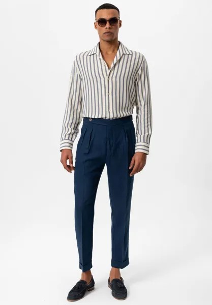 Рубашка Tokyo Striped Long Sleeve Antioch, темно-синий