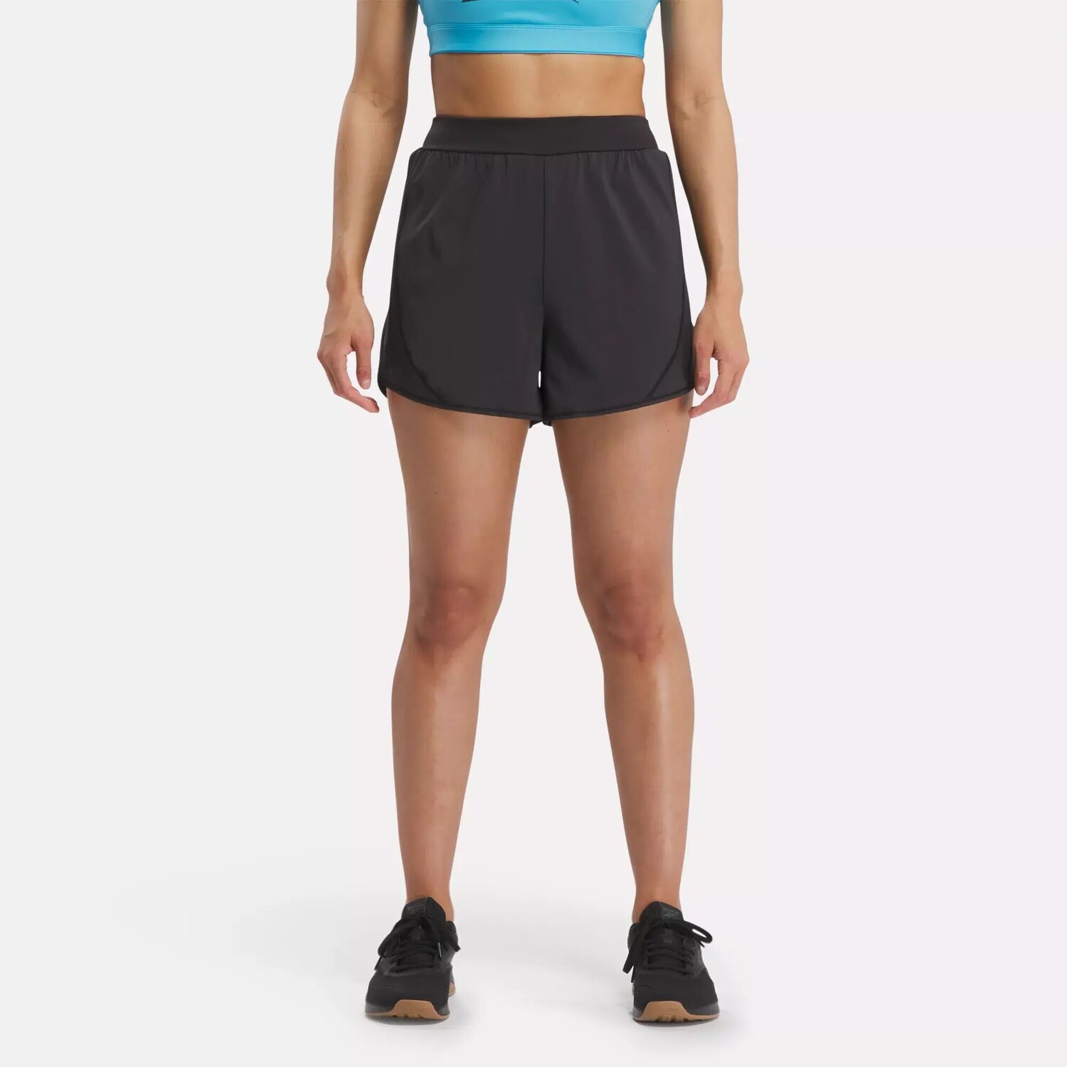 Роскошные тканые шорты Reebok, черный