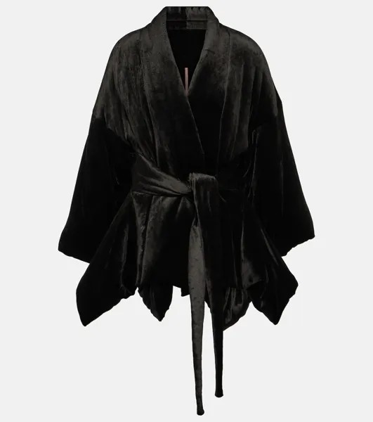 Трикотажная куртка lilies tommywing Rick Owens, черный