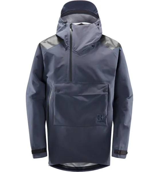 Дождевик Haglöfs Regenanorak Edge Evo Anorak, цвет Dense Blue