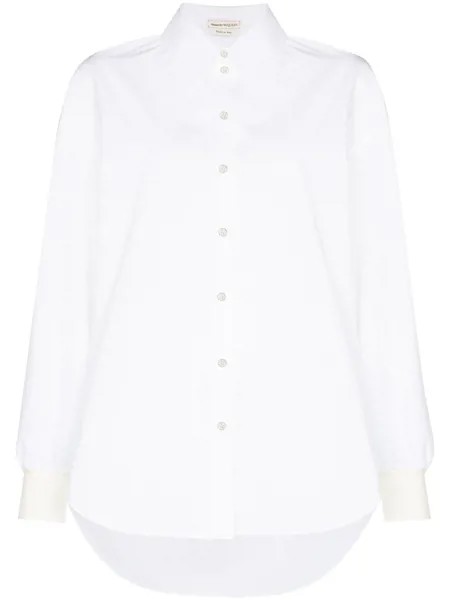 Alexander McQueen рубашка с объемными рукавами