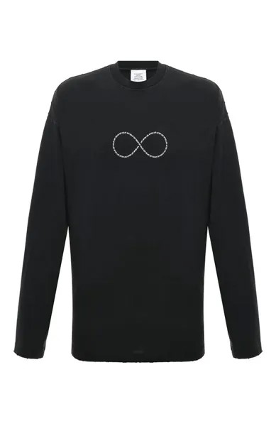 Хлопковый лонгслив VETEMENTS