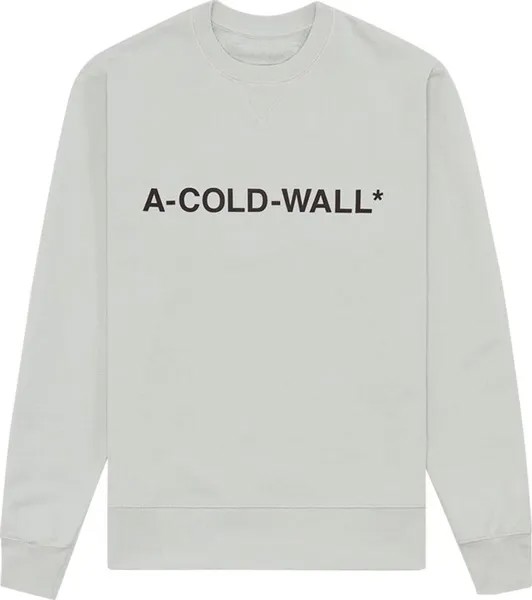 Толстовка A-Cold-Wall* Essential Logo Crewneck 'Mid Grey', серый