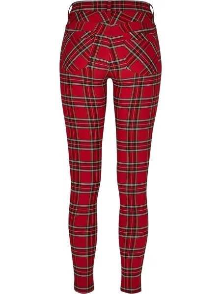 Тканевые брюки Urban Classics, цвет red/blk