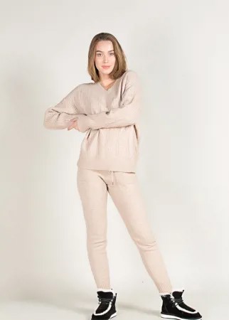 Комплект женский (кофта + брюки) STOLNIK 2062 (M-L, Розовый)