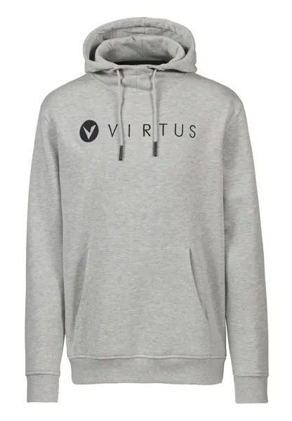 Толстовка Virtus Kapuzenpullover Mat Melange, цвет 1005 Light Grey Melange