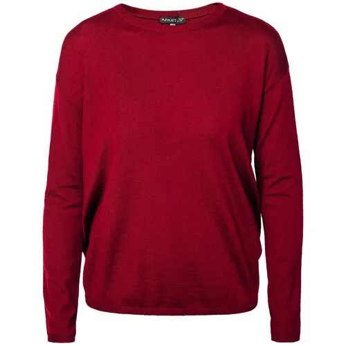 Пуловер Apart, размер 40, бордовый