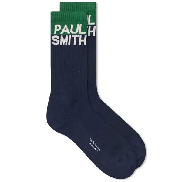 Paul Smith Носки с логотипом PS Chidi, синий