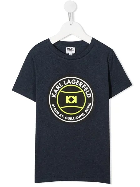 Karl Lagerfeld Kids футболка с логотипом