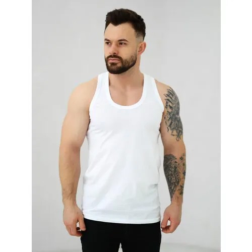 Майка Oztas, 1 шт., размер 50/52 (XL), белый