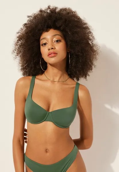 Верх бикини INDONESIA Calzedonia, цвет grun indonesia palm green