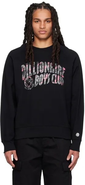 Черный свитшот с камуфляжной аркой Billionaire Boys Club