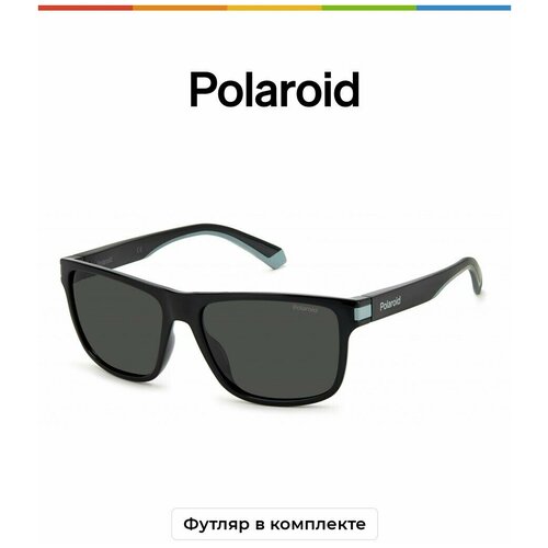 Солнцезащитные очки Polaroid, серый