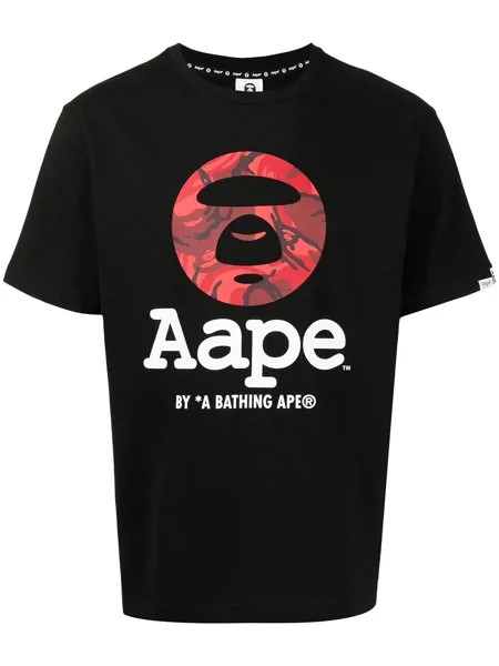 AAPE BY *A BATHING APE® футболка с логотипом
