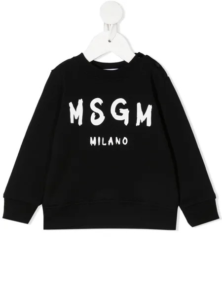 MSGM Kids толстовка с логотипом
