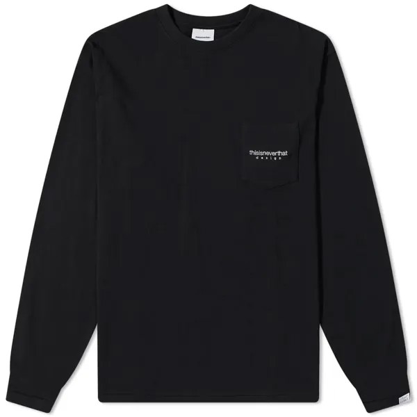 Футболка thisisneverthat Long Sleeve L-Logo Pocket Tee