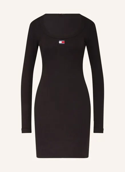 Платье из джерси Tommy Jeans, черный