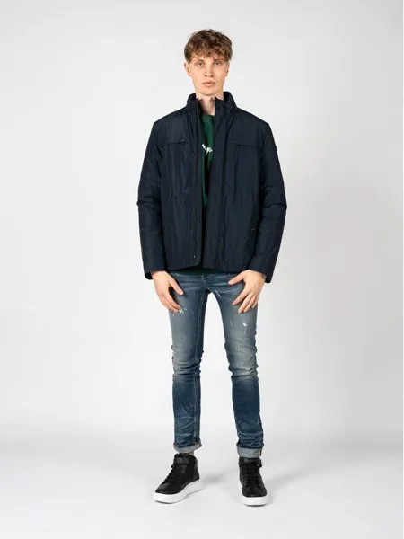 Переходная куртка regular fit Geox, синий