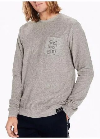 Лонгслив SCOTCH & SODA 132.18FWMM.0750145491 размер M/48, серый