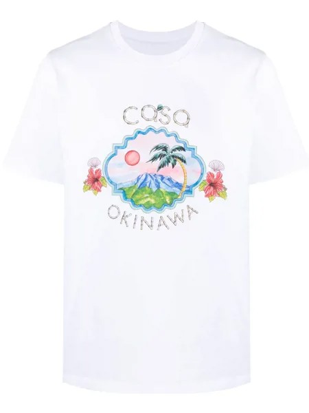 Casablanca Casa Okinawa T-shirt