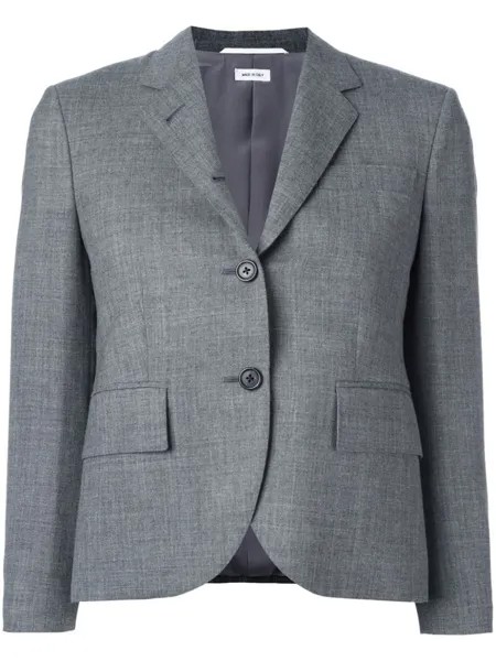 Thom Browne укороченный пиджак, серый