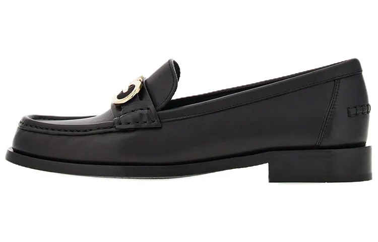 Кожаные мокасины с узором «Ганчини» Ferragamo