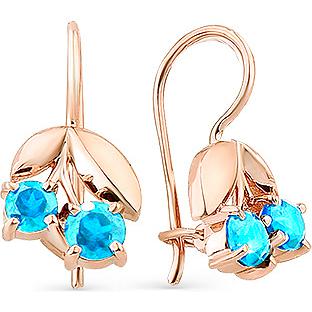 Серьги женские из золота Magic Stones 09-1-035-1300-010, топаз