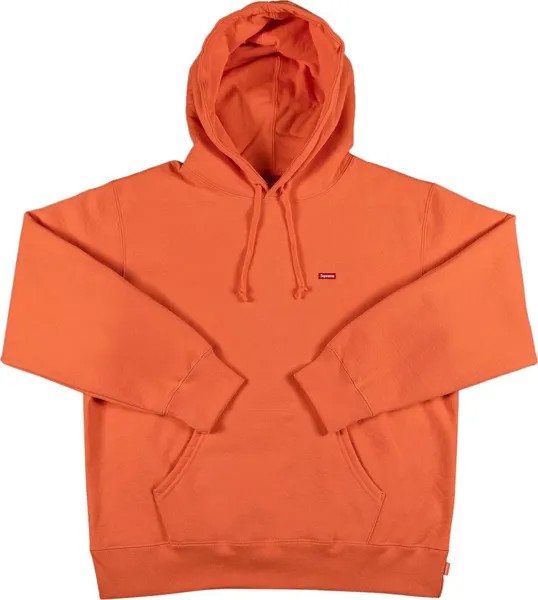 Толстовка Supreme Small Box Hooded Sweatshirt 'Apricot', оранжевый