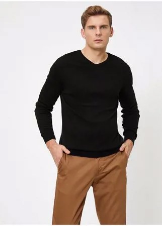 Пуловер KOTON , размер XL(54) , 999 черный