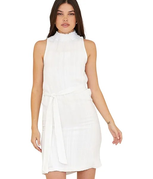 Платье bella dahl, Smocked Collar Belted Dress